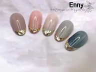 【２級持ち研修ネイリスト】ガラスフレンチネイル 、口コミ🈲 4200円