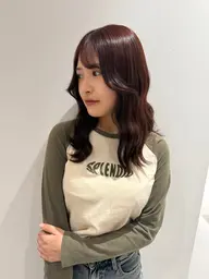 🫧ご来店2回目以降の方🫧【オリジナルトリートメント付き♪】 艶カラー＋Aujuaトリートメント