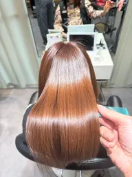 【ミニモ限定】カット+艶カラー+炭酸ヘッドスパ¥16500(税込)