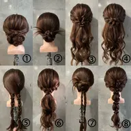 ヘアセット🎀8種類の中から選択(ロング料金有り)