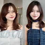 【当日予約限定】🌸似合わせカット+透明感カラー🤍+内部補修TR✨