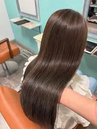【人気No.2🧡ྀི】初めての方✨乾燥対策◎最高峰💫プレミアム髪質改善カラー+カット