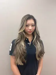 🌺ハイライト＋基本カラー＋トリートメント【カット込み】