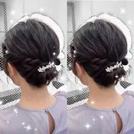 ヘアセット【結婚式お呼ばれ/パーティー/お着物】