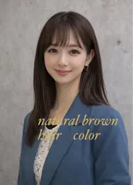 髪質改善トリートメント　ブロー代込み