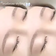 🩶WAXアイブロウスタイリング+間引き/仕上げメイク付き🎀