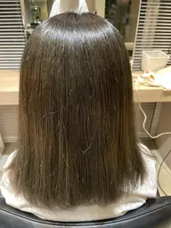 育てるカラー/白髪染めリタッチ＋表面ハイライト