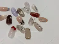 ˗ˏˋ 迷ったらコレ‼︎ˎˊ˗ IZUMIお任せ◎さりげないニュアンス×個性アートネイル🎨