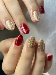 マグネット＋ラメネイル