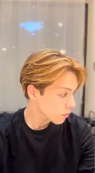 カット+外国人風ハイライト