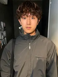 【パーマの残臭を80％カット】メンズカット＋メンズパーマ＋残臭除去ケア【来店後パーマ種類相談◎】