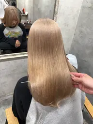 〖✨ダメージレス美髪矯正✨〗カット＋ワンカラー＋髪質改善