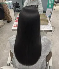 暗髪ワンカラー🖤➕高保湿トリートメント