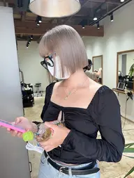 カット+カラー+リンケージトリートメント