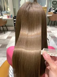 【大人気セット❤️‍🔥】カット+美髪縮毛矯正＋艶カラー+髪質改善Tr✨　　¥29800→¥24800