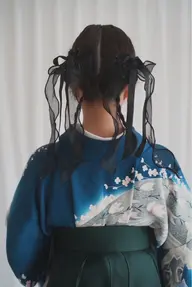 💐2026年度ご卒業の方💐 袴着付け➕ ヘアセット 早朝予約も受け付けております🙆🏻