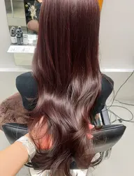【暖色カラー🍎】髪質改善カラー+シャンプー+トリートメント