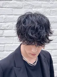 ✨メンズカット+ニュアンスパーマ+スタイリング✨