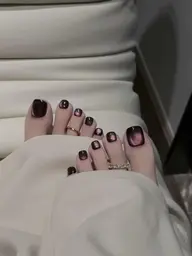 ★初回ジェルオフ無料★フット・マグネットワンカラー/フラッシュミラー/オーロラワンカラー2色ok¥6300