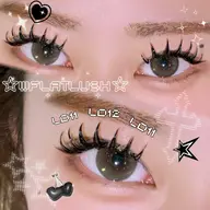 【U25限定⟡.·*.マツエクモデル*.+ﾟ】LEDマツエク💞✨W'フラットラッシュ 80束♣️ オフ無料！