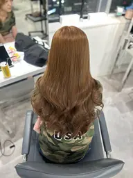 【馴染み 100%💖最高級エクステ】プレミアムケアカラー＋エクステ 60本＋高保湿2stepトリートメント🎀