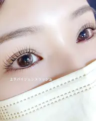 《上》パリジェンヌラッシュリフト ￥6980→￥3980【束感Trコーティング仕上げ付】