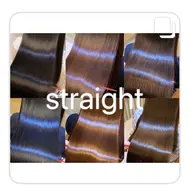 【オージュア超音波TR】Premium艶髪ストレート+カット+超音波TR  ¥24900