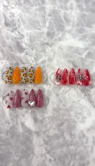 【自爪】定額デザインミディアムコース