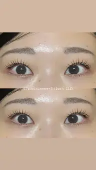 【ご新規様限定❗️】パリジェンヌorパーマ×下まつげパーマ♥束感コーティング仕上げ✧︎*。