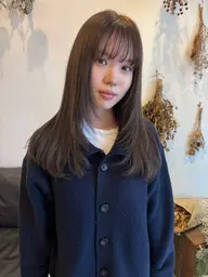 【大人気メニュー🧺】カット+艶カラー+保湿トリートメント