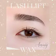 《目元の印象🆙》🫧まつげパーマorパリジェンヌ + アイブロウWAX🫧