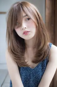 【ロングヘア今の流行り】レイヤーカット+１stepTR