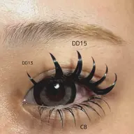 🪼上下フラットラッシュorバインドロック付け放題💙《オフ付/アイシャンプー付/コーティング付》🪽