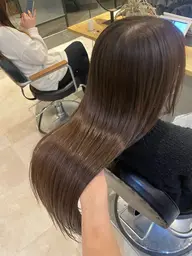 【人気Ｎｏ．1👑⠀】カット➕透明感カラー➕前処理プレックストリートメント🫧