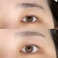 【美眉アイブロウWAX＋似合わせまつげパーマ】￥8700→7500