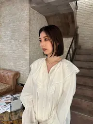 【人気Ｎｏ．1⠀】カット➕アディクシーカラー➕髪質改善プレミアムカシミアトリートメント
