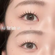 ☁️ミニモ限定☁️フラット80本or100本🎀⚠︎補足説明を必ず読みください/吉塚/マツエク/フラットラッシュ