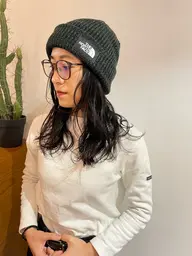 カット+ふんわりニュアンスパーマ🧣