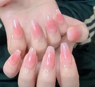 💕ガーリー系チークネイル【長さだし可】