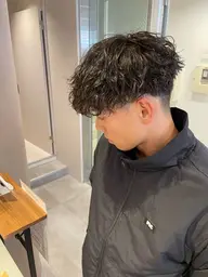 【トレンド大人気パーマ】波巻きパーマ＋カット