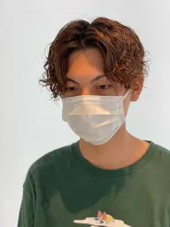 【メンズ限定】カット＋ツイストスパイラルパーマ＋スチームトリートメント