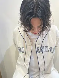 【メンズ限定🙋‍♂️】アミノコスメパーマ+メンズカット¥8800🇫🇷 【中目黒/代官山】