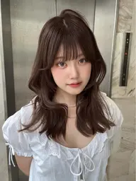 透明感カラー＋1step treatment