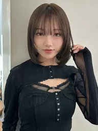 🚨空き枠あり🚨【ブリーチなし】透明感カラー➕髪質改善トリートメント🫧