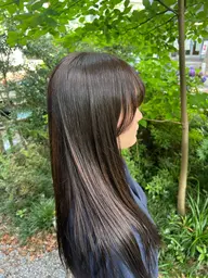 💎新規様💎　ブリーチなしで出す透明感&艶カラー➕milbonトリートメント