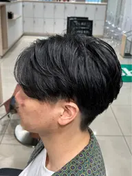 💇♂️カット+眉カットor頭皮トリートメントor炭酸泉シャンプー《メンズ限定》