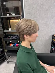 【4月限定‼️】メンズカット+ケアブリーチダブルカラー⚡️