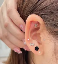 💎耳ツボジュエリー💎片耳5粒ずつ✨30min