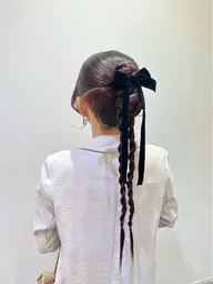 🇰🇷韓国系好きさん必見👀カチモリ系ヘアセット🇰🇷