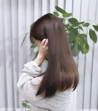 『縮毛矯正後の栄養補給と架橋のメンテナンス』ベルバフ酸熱トリートメント ¥13,200